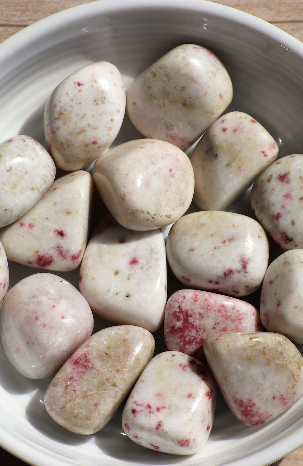 Cinnabarite Tumbled Stone